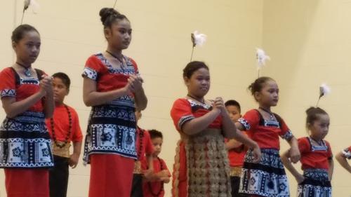 American Samoan Children Join in Cultural Celebration 