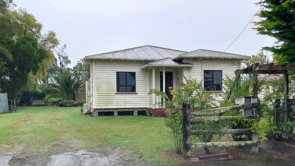 A home waiting for restoration in Wairoa